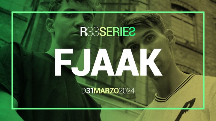 Cover for event: R33 SERIES with FJAAK