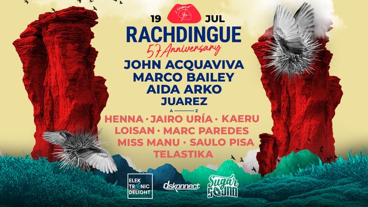 Cover for event: Rachdingue 57 Anniversary