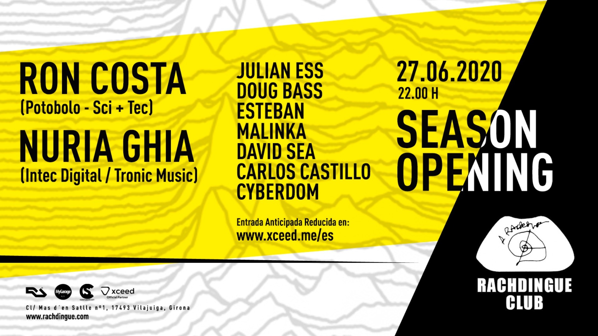 RACHDINGUE - Season Opening 2020 image