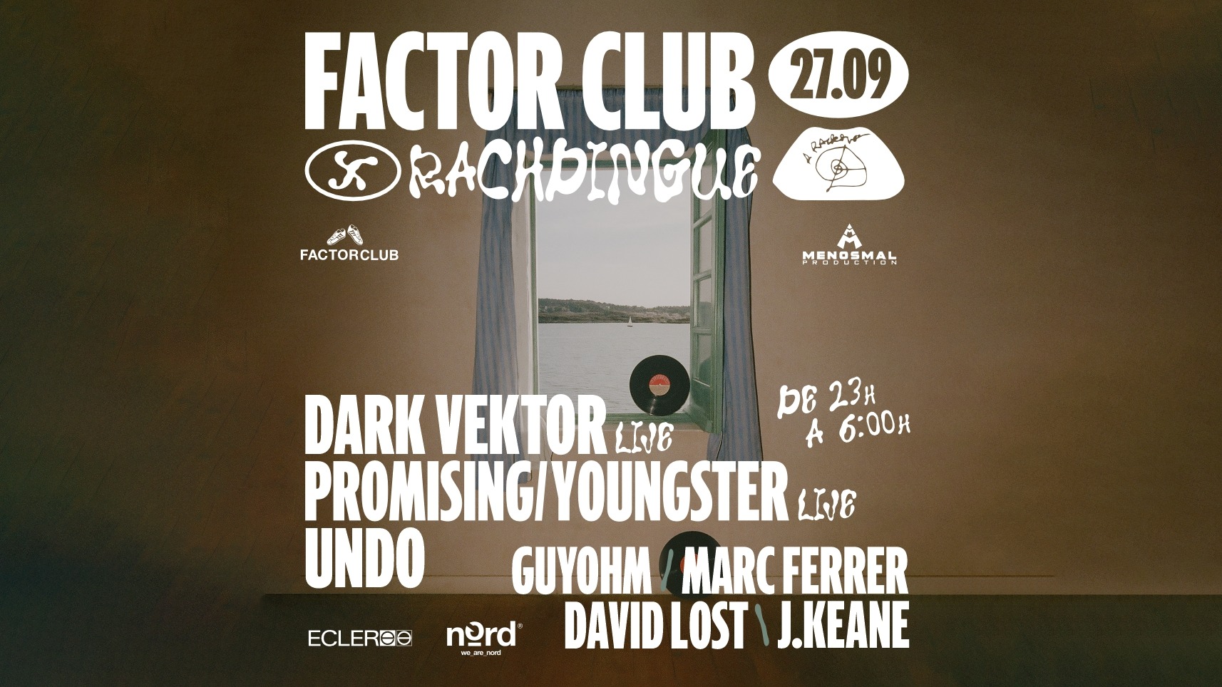 RACHDINGUE x FACTOR CLUB 27/09/2025 image