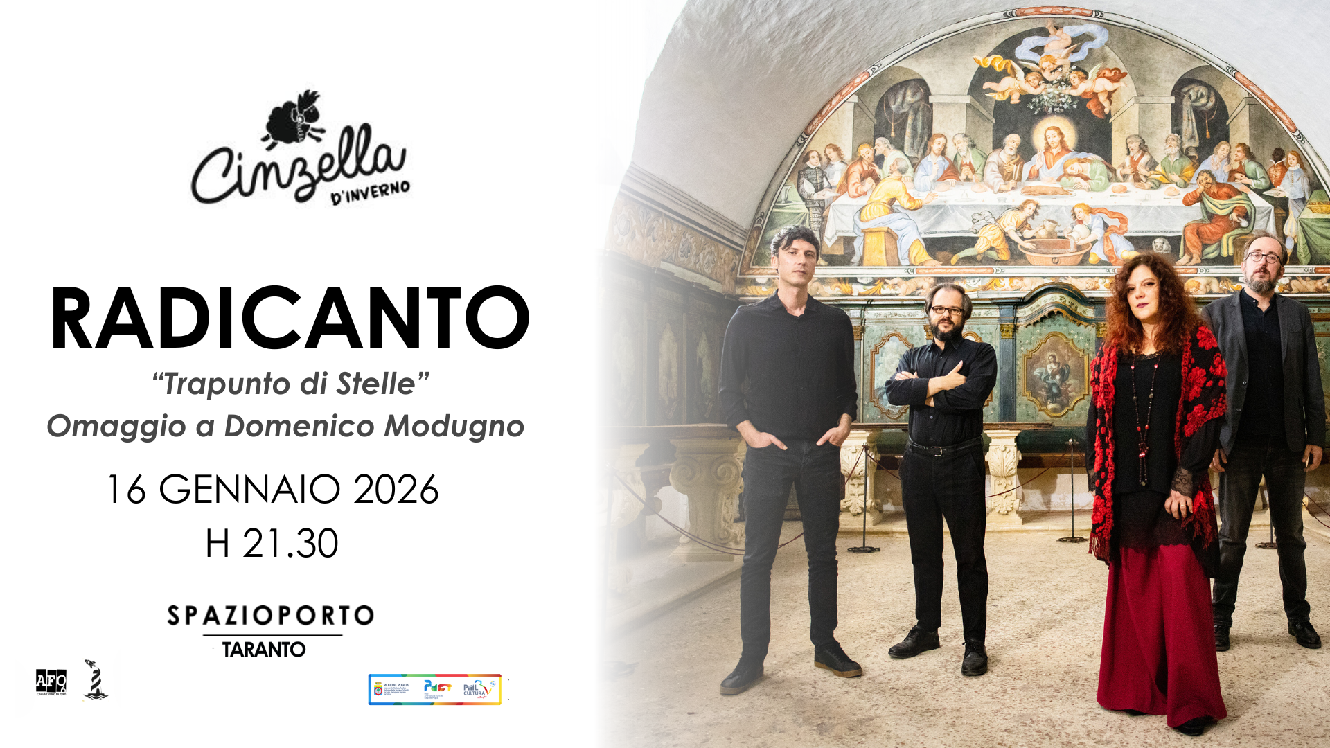  RADICANTO: TRAPUNTO DI STELLE - OMAGGIO A MODUGNO x "CINZELLA D'INVERNO" image