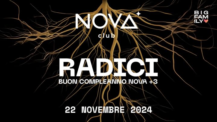 Cover for event: RADICI - VEN 22 NOV