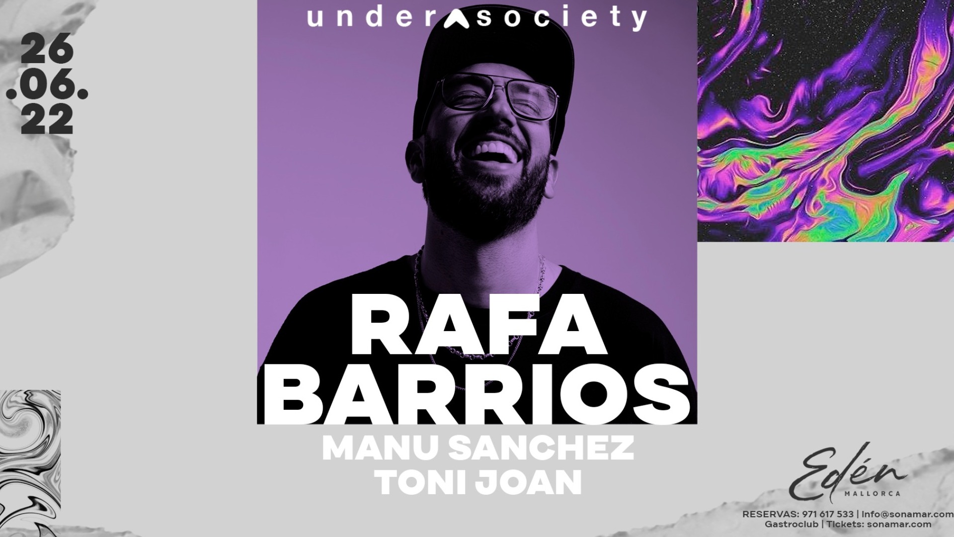 Rafa Barrios at Eden Mallorca (Terrace)