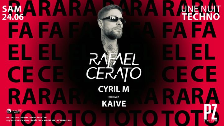 Cover for event: RAFAEL CERATO x PZ city club