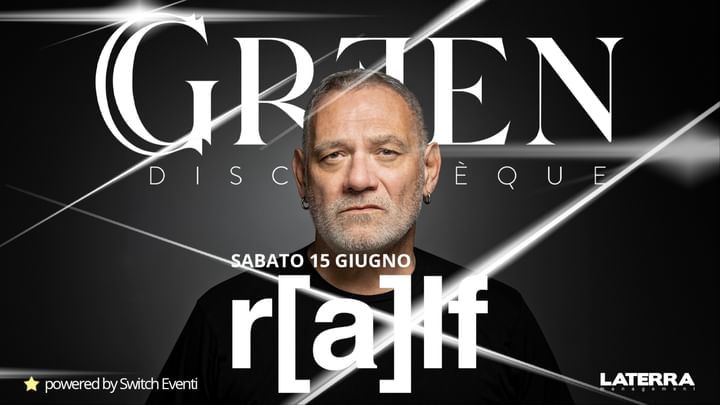 Cover for event: RALF @ GREEN - 15/06/2024