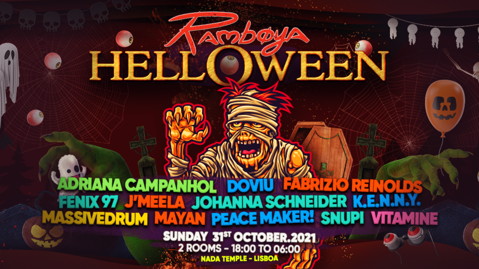 Ramboya Hell-o-ween 12h Festival image
