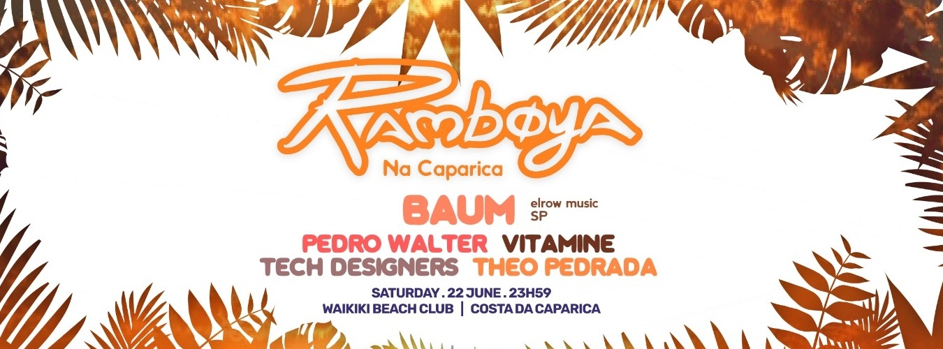 Ramboya na Caparica com BAUM [elrow music] | Beach Party image