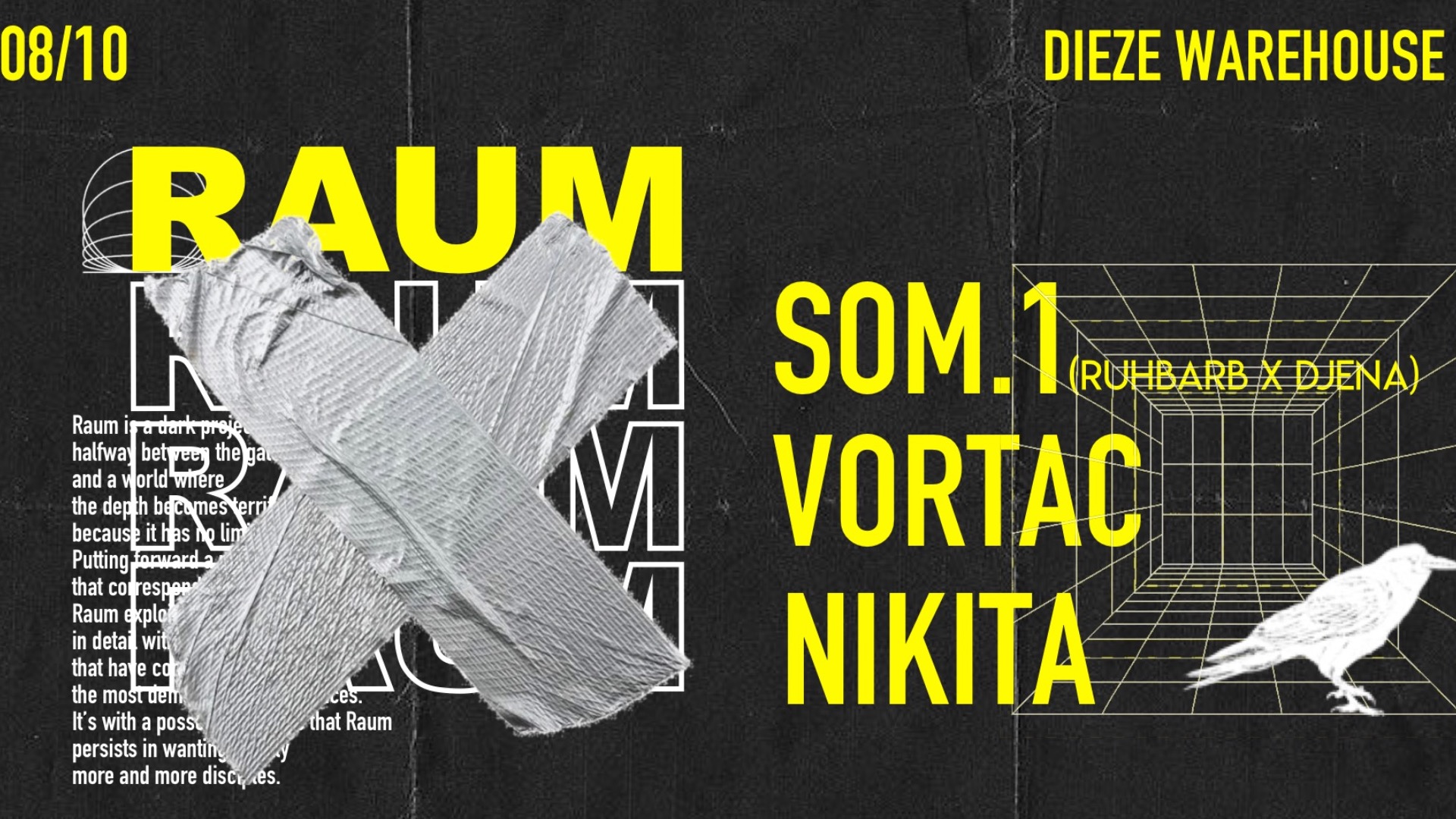 RAUM birthday Akt 2 @Dieze Warehouse image