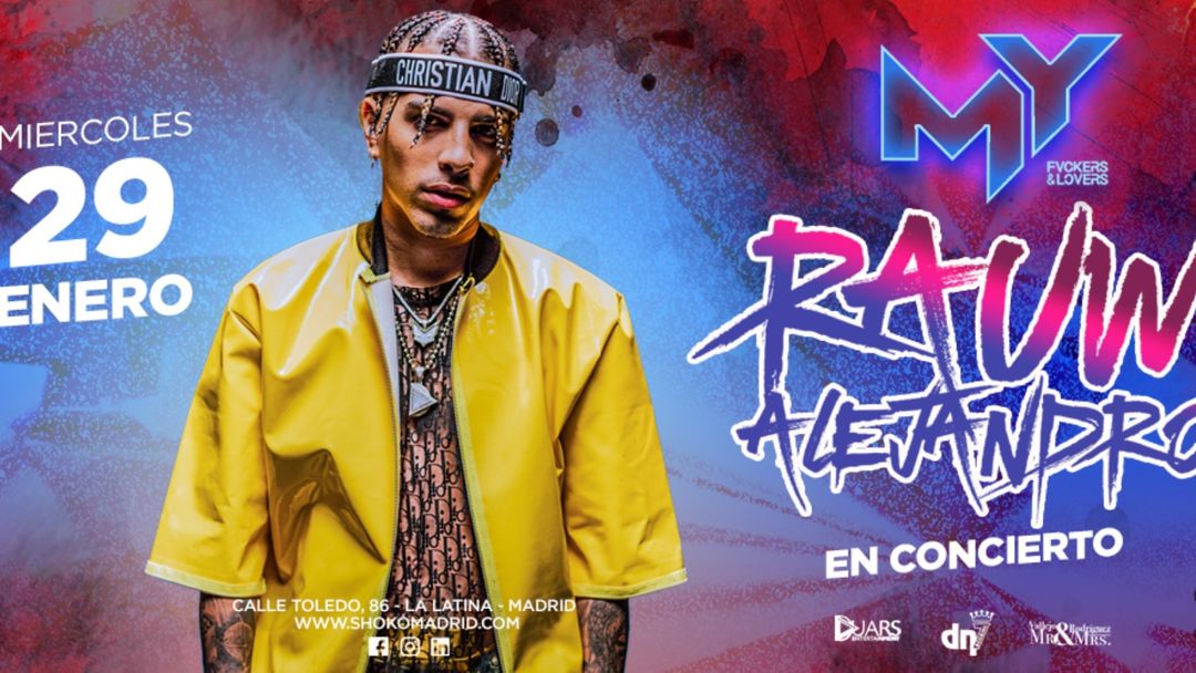 Cartell de l'esdeveniment RAUW ALEJANDRO EN CONCIERTO | MY