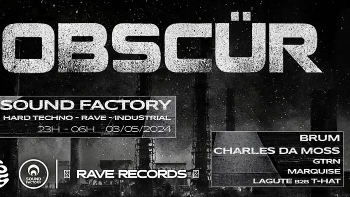 Cover for event: Rave Records X La1545 présente : OBSCUR