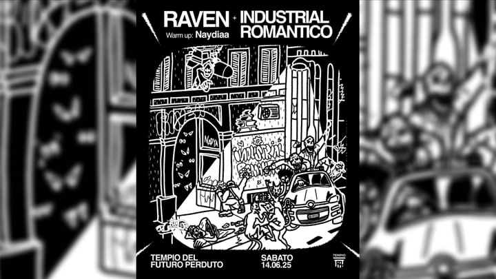 Cover for event: Raven + Industrial Romantico, Naydiaa