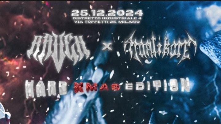 RAVEN x MANTIKORE - Hard XMAS Edition at Distretto Industriale 4 - DI4