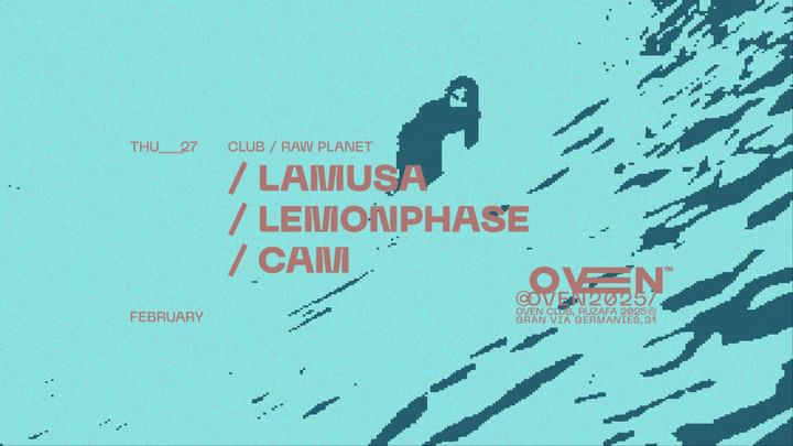 Cover for event: Raw Planet: Lamusa + Lemonphase + C@m