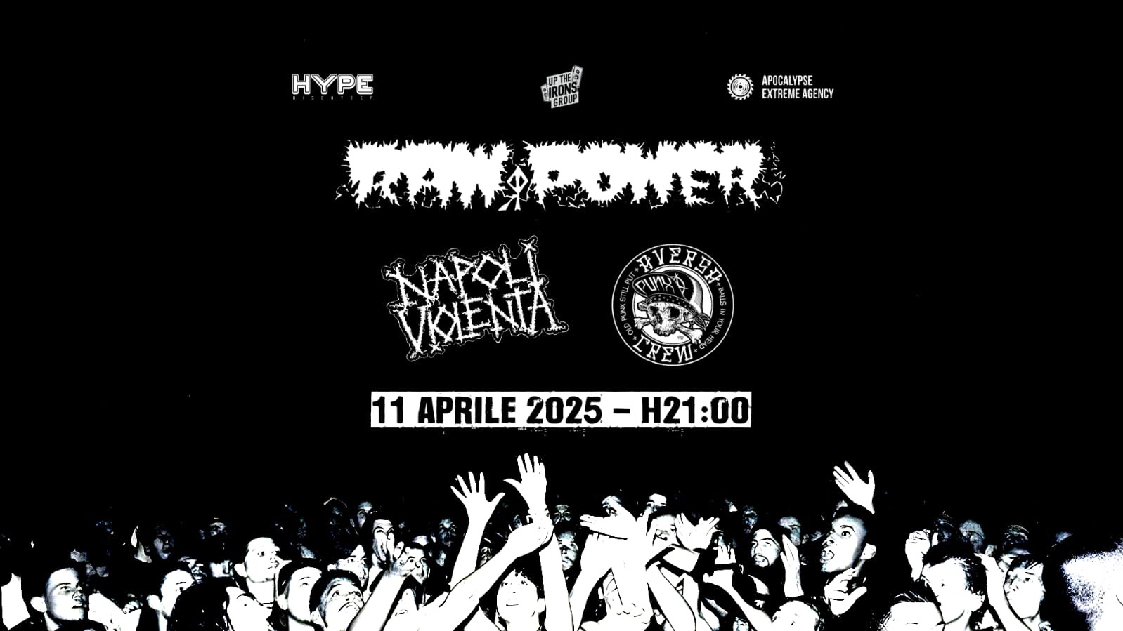 RAW POWER - Napoli Violenta - Aversa Punx