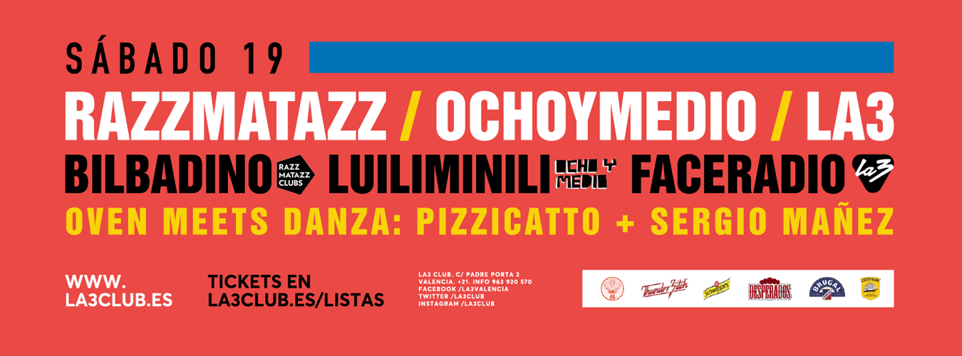 Razzmatazz vs. Ochoymedio vs. La3 image