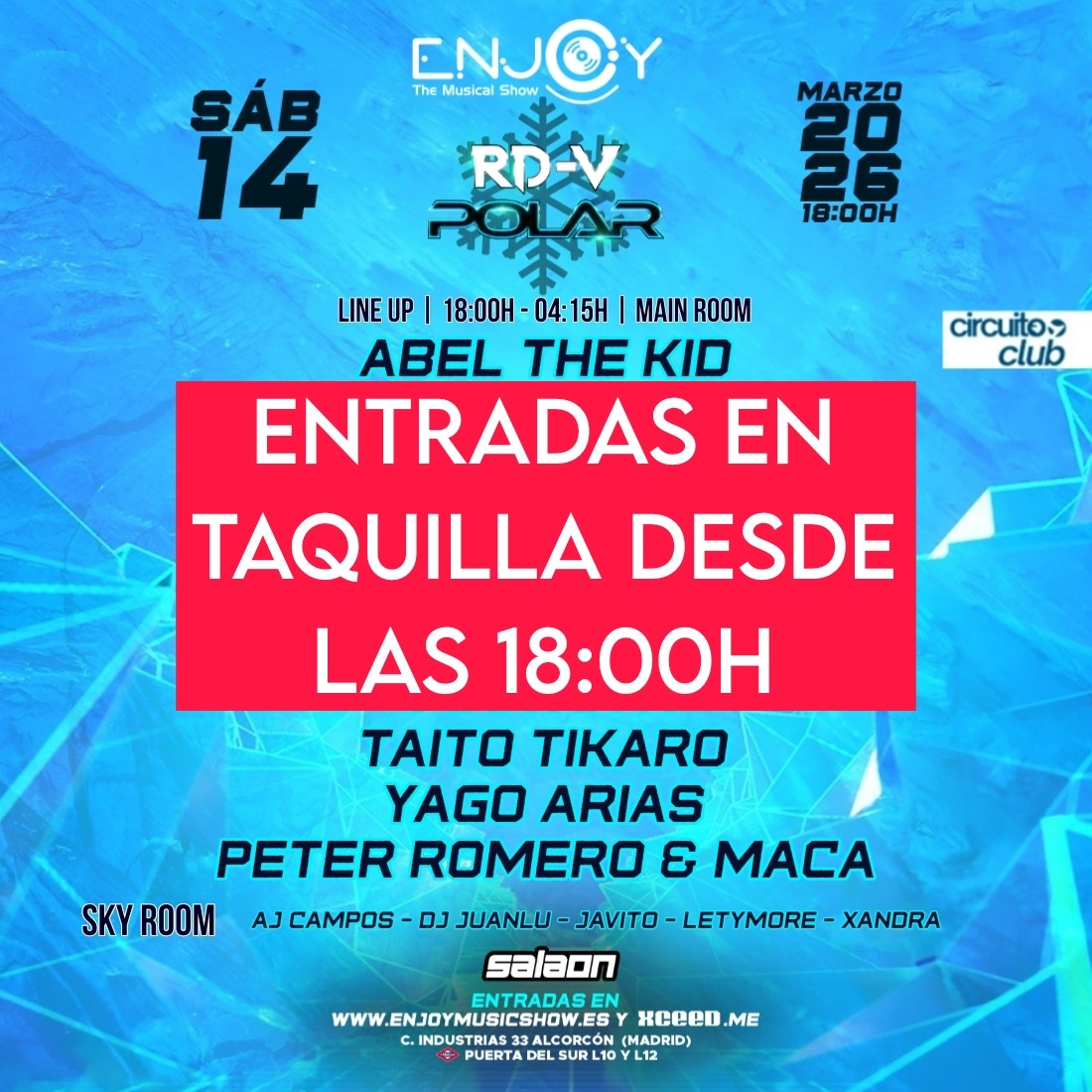 RD-V ALCORCÓN | 14 MARZO