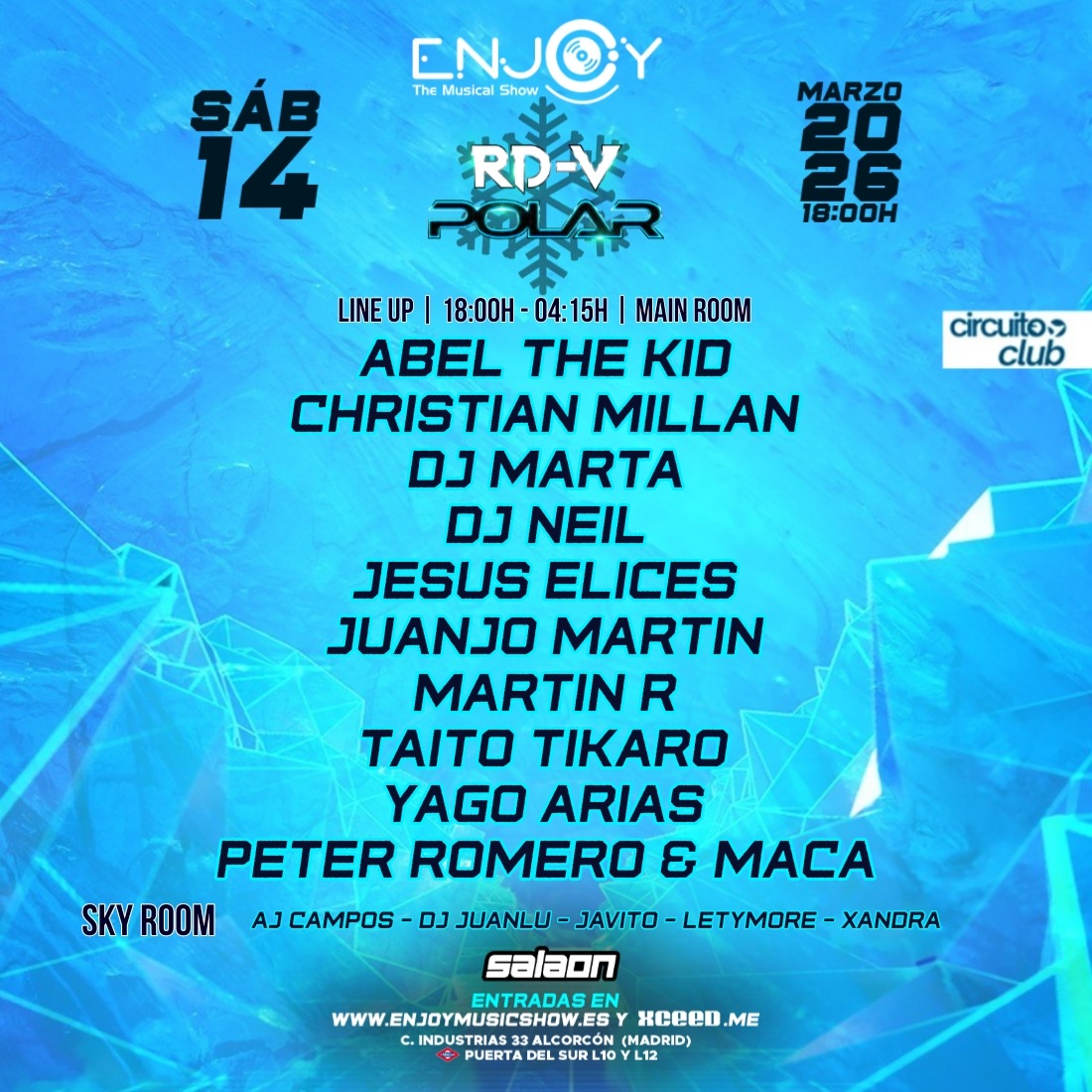 RD-V ALCORCÓN | 14 MARZO