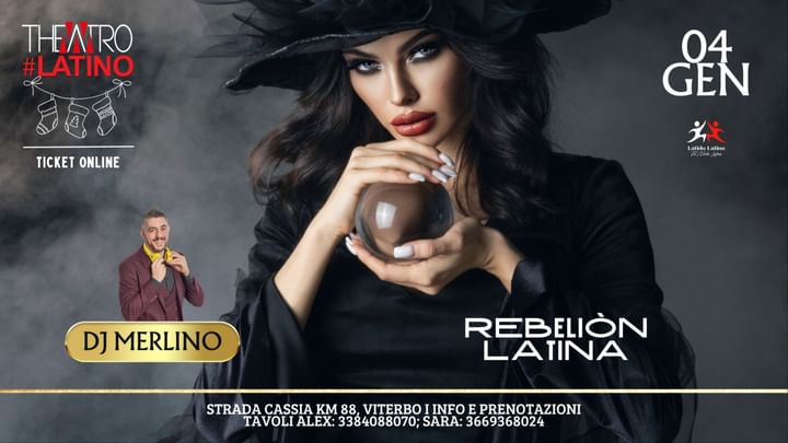 Cover for event: Rebeliòn Latina - Theatrò Latino