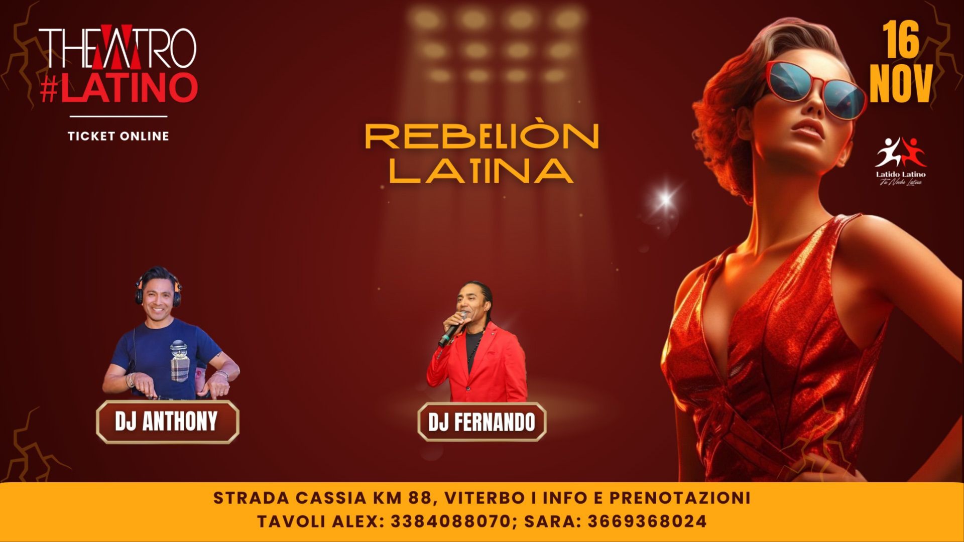 Rebeliòn Latina - Theatrò Latino