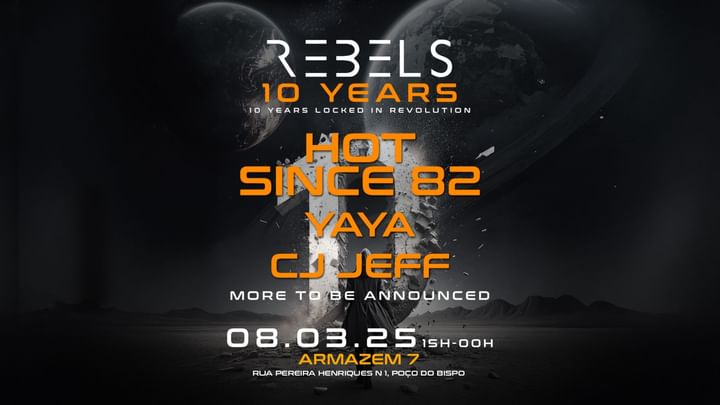 Cover for event: REBELS 10 YEARS