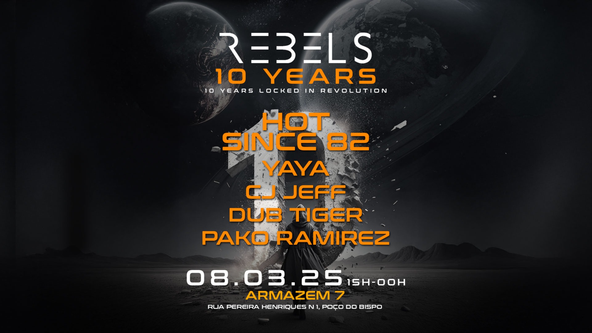REBELS 10 Years w/ Hot Since 82, Yaya & more image