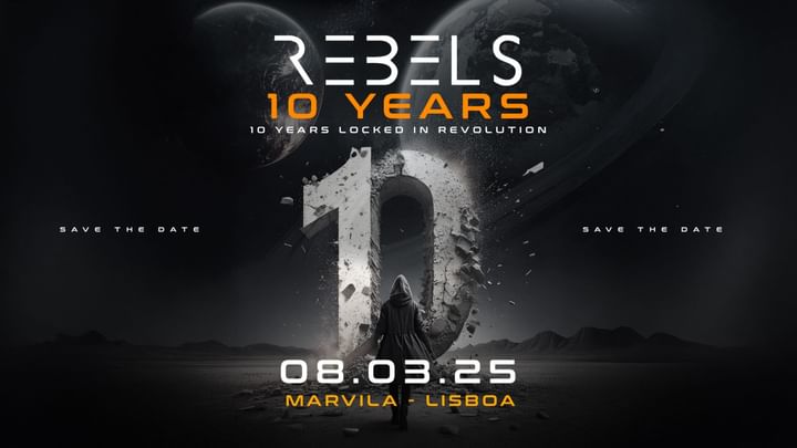 Cover for event: REBELS 10 YEARS