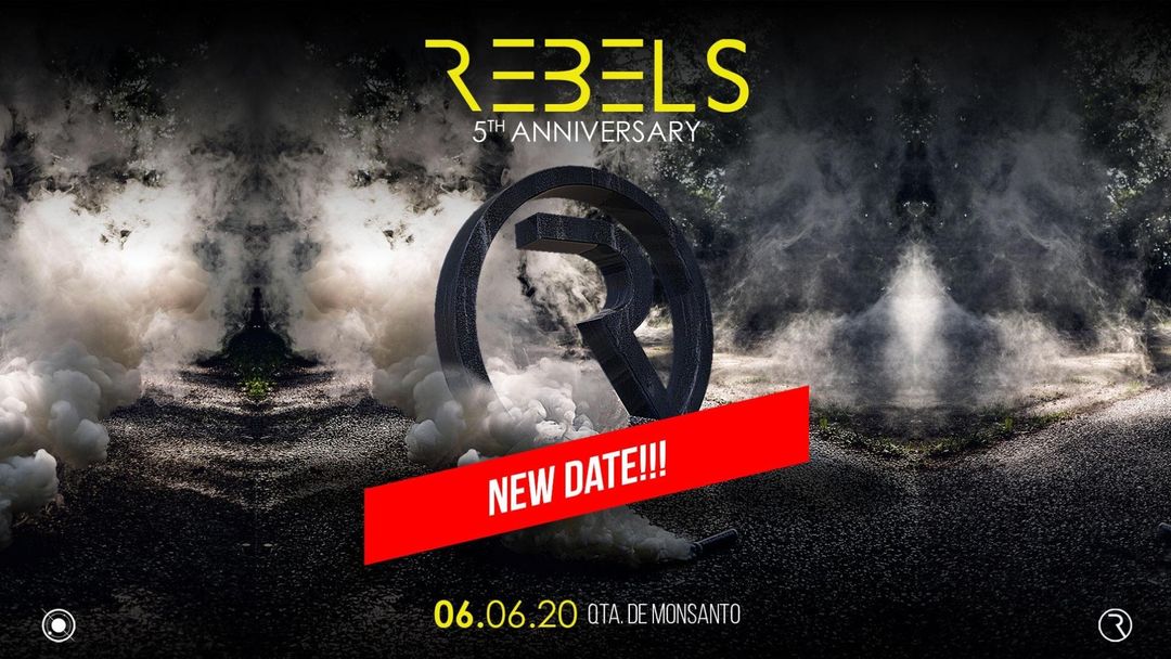 Copertina evento REBELS 5 Years