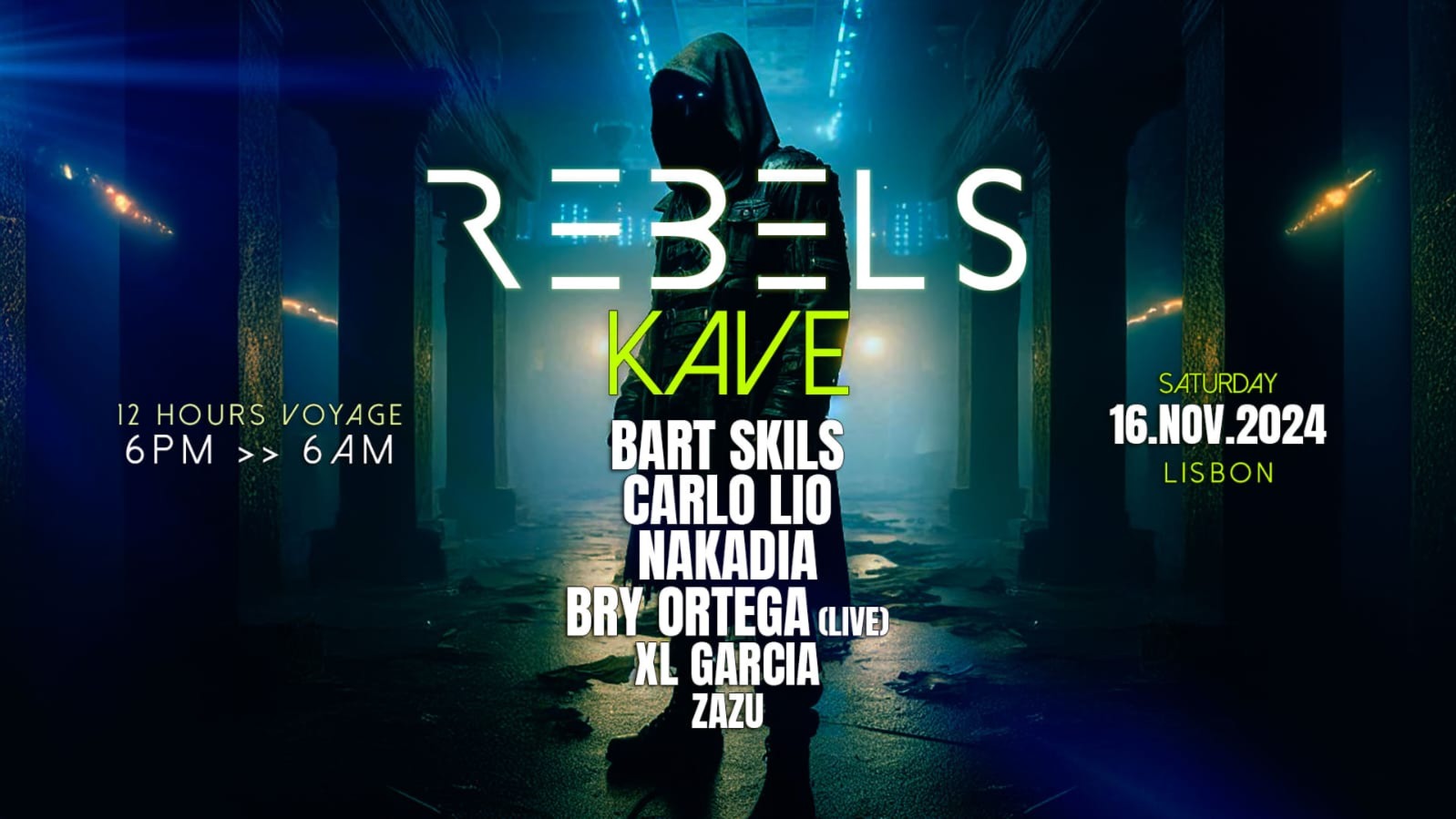 REBELS Kave - Bart Skils, Carlo Lio, Nakadia, By Ortega, XL Garcia, Zazu image