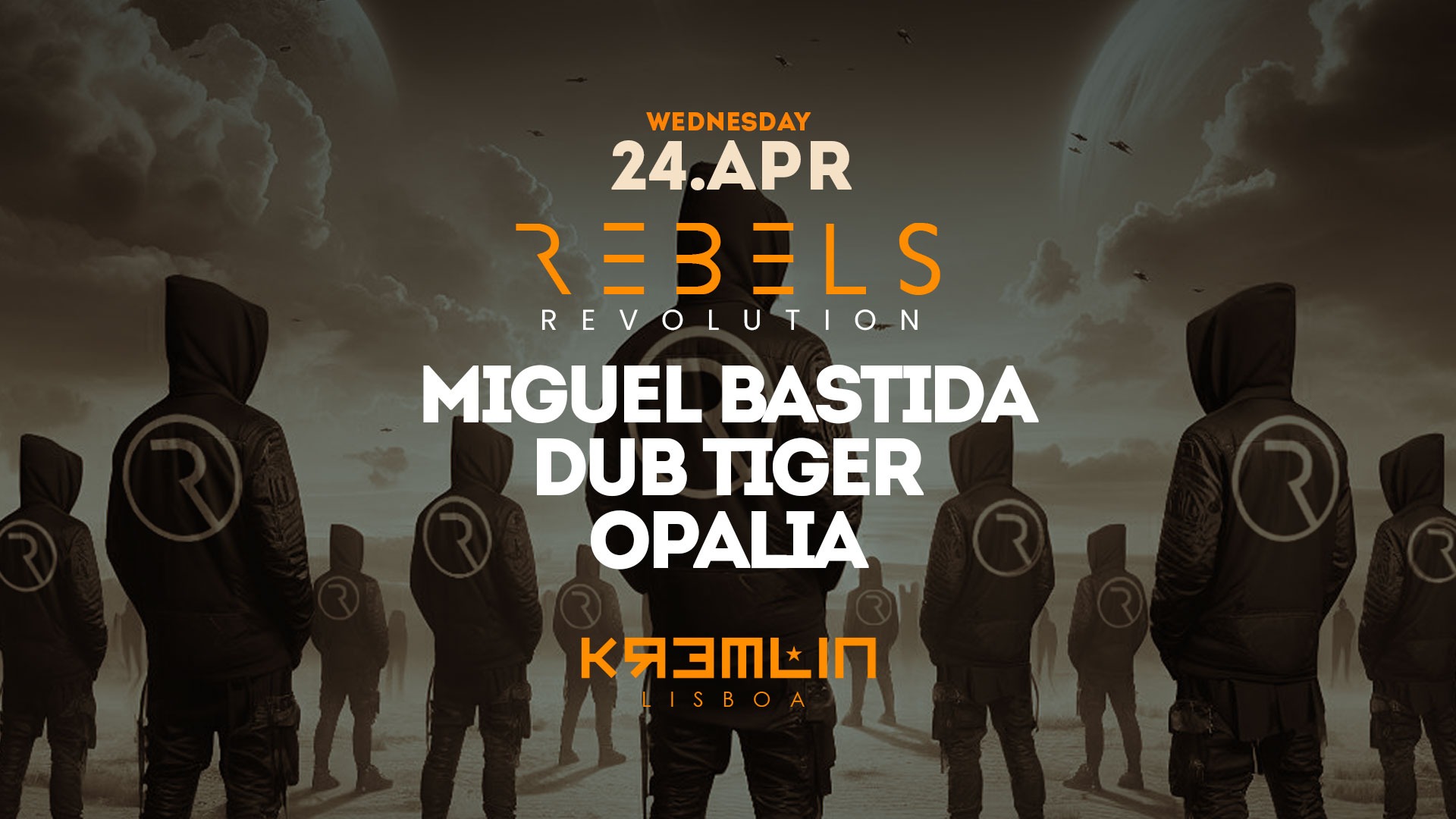 Rebels Revolution – Miguel Bastida, Dub Tiger, Opalia