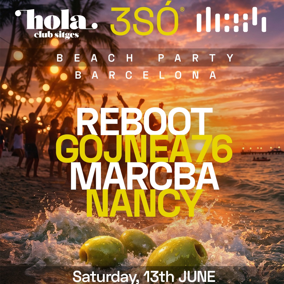 Reboot, Gojnea76 at Hola Beach Club (DCS4 x 3 Smoked Olives x Hola Club Sitges) image