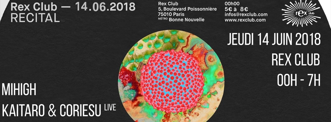 Récital Meets Club Midi: Mihigh, Kaitaro & Coriesu Live, Saar