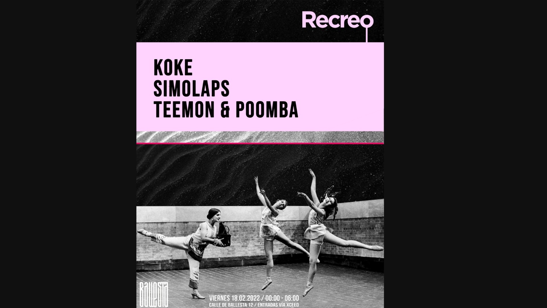 RECREO: Koke + Simolaps + Teemon & Poomba image