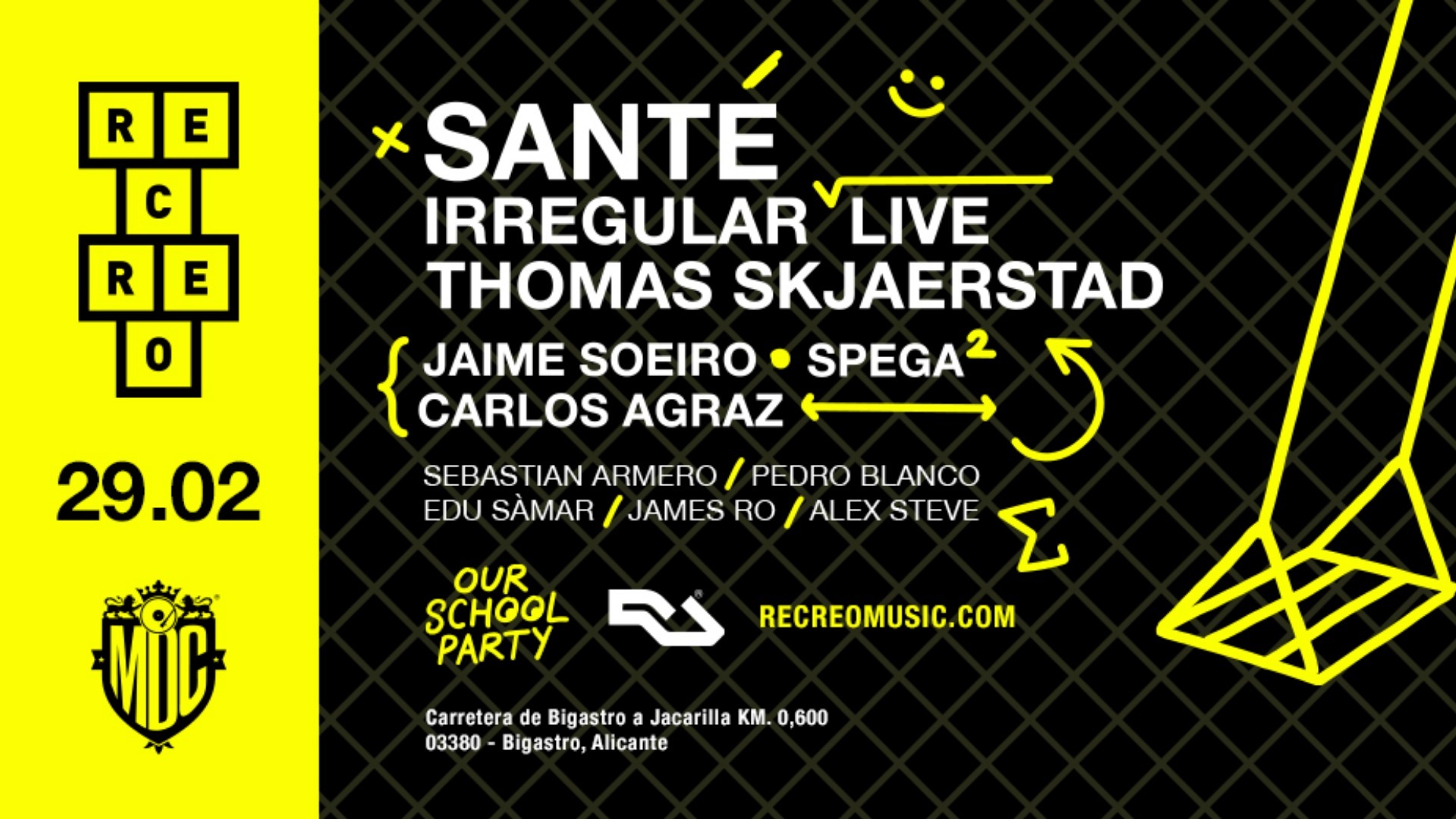 RECREO :: MetroDanceClub :: 29 FEB image