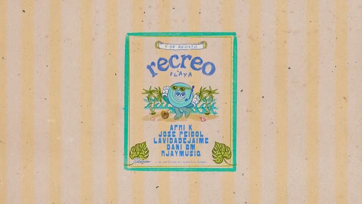 Cover for event: RECREO PLAYA CON AFRI K, JOSE PEIBOL, LAVIDADEJAIME, DANI BM Y RJAYMUSIQ