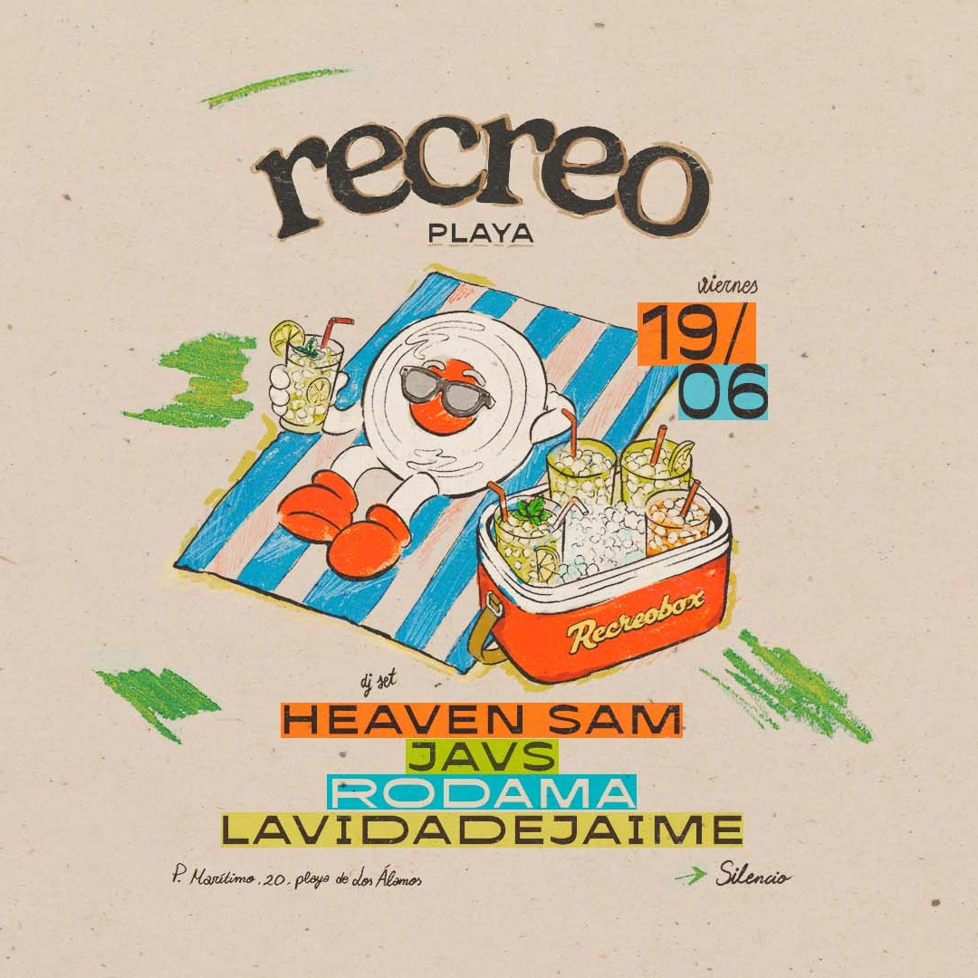 RECREO PLAYA CON HEAVEN SAM, JAVS, RODAMA Y LAVIDADEJAIME image