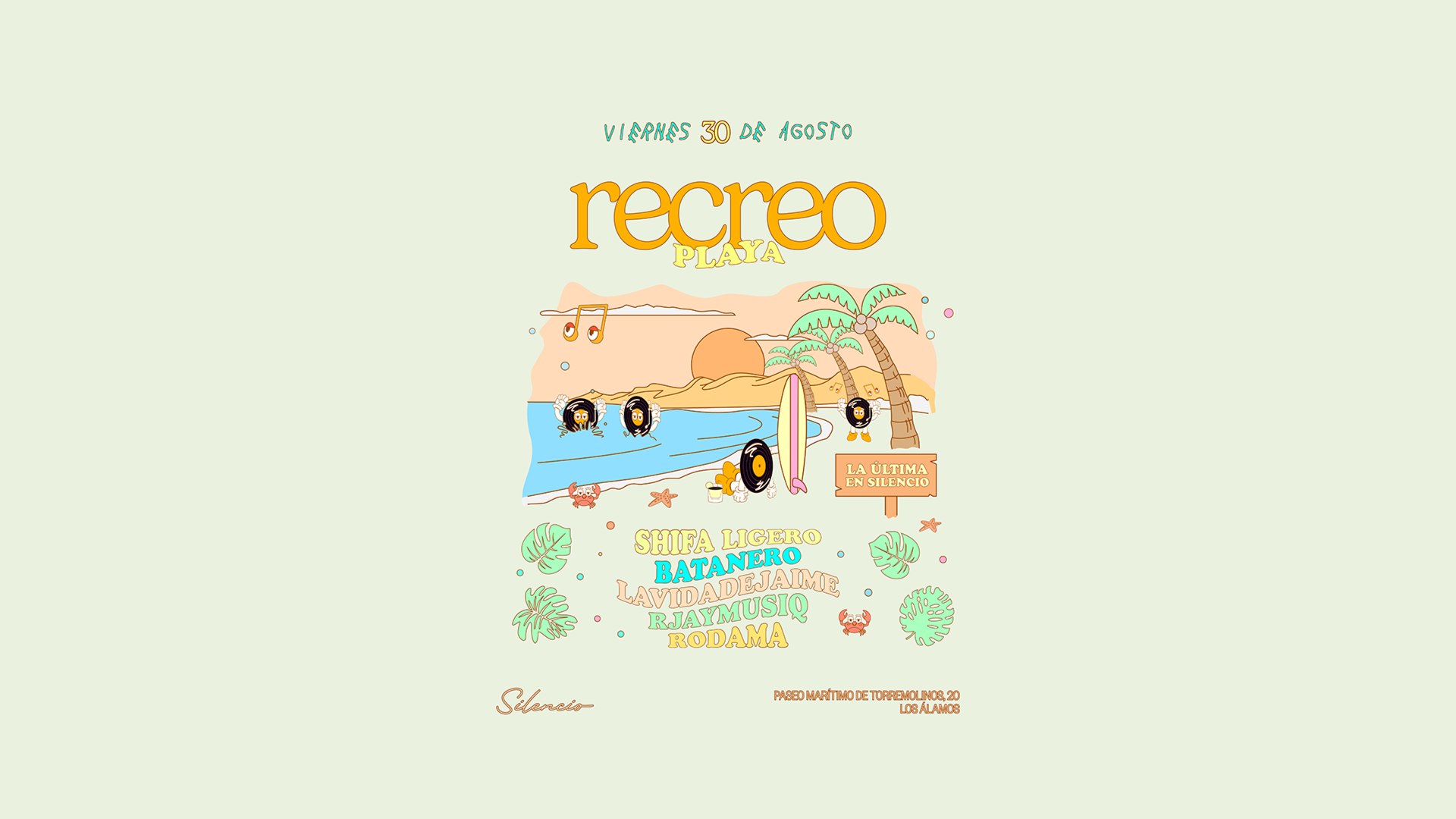 RECREO PLAYA CON SHIFA LIGERO, BATANERO, RJAYMUSIQ, LAVIDADEJAIME Y RODAMA  image