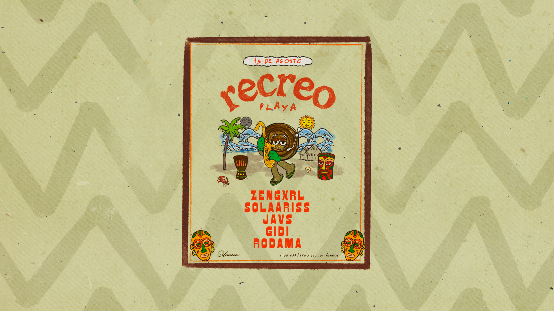 RECREO PLAYA CON ZXNGIRL, SOLAARISS, JAVS, GIDI Y RODAMA image