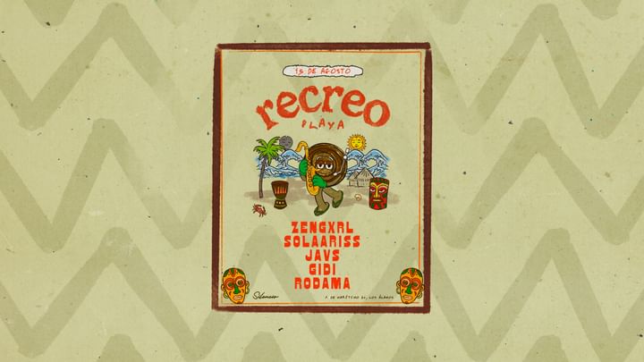 Cover for event: RECREO PLAYA CON ZXNGIRL, SOLAARISS, JAVS, GIDI Y RODAMA