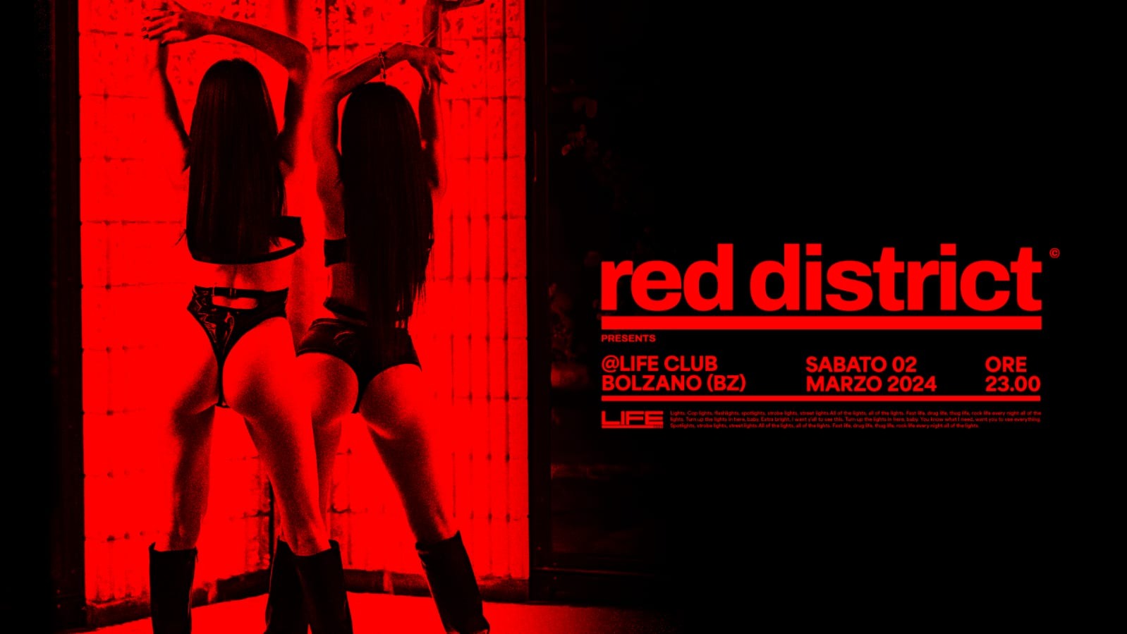 RED DISTRICT - Guest DJ: Graziano Diesis image
