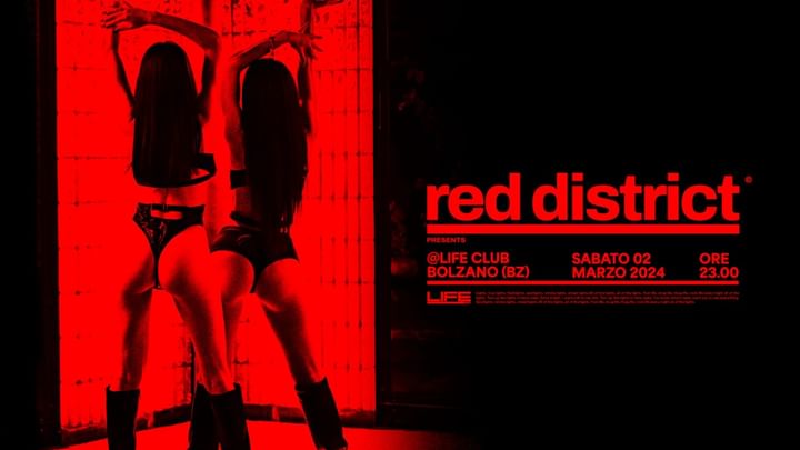 Cover for event: RED DISTRICT - Guest DJ: Graziano Diesis