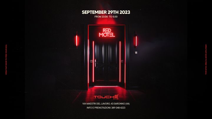 Cover for event: Red Motel Opening Party with STACEY PULLEN - Friday 29 September 2023