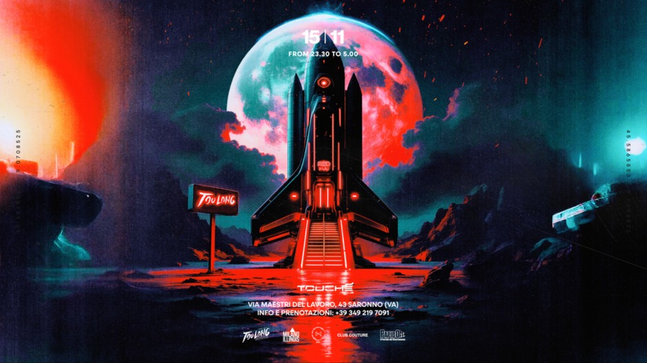 Red Motel & TOO LONG ◉ Friday 15th November @Touché Club