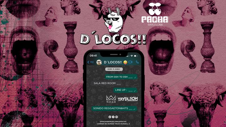 Cover for event: RED ROOM | D’LOCOS!! at Pacha Barcelona