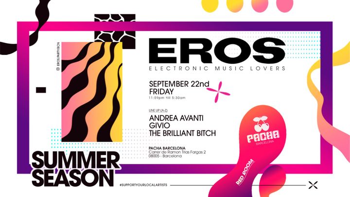 Cover for event: RED ROOM | EROS at Pacha Barcelona