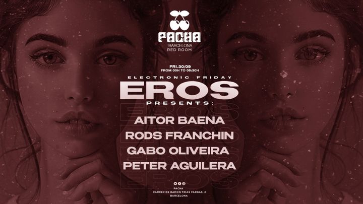 Cover for event: RED ROOM | Eros at Pacha Barcelona