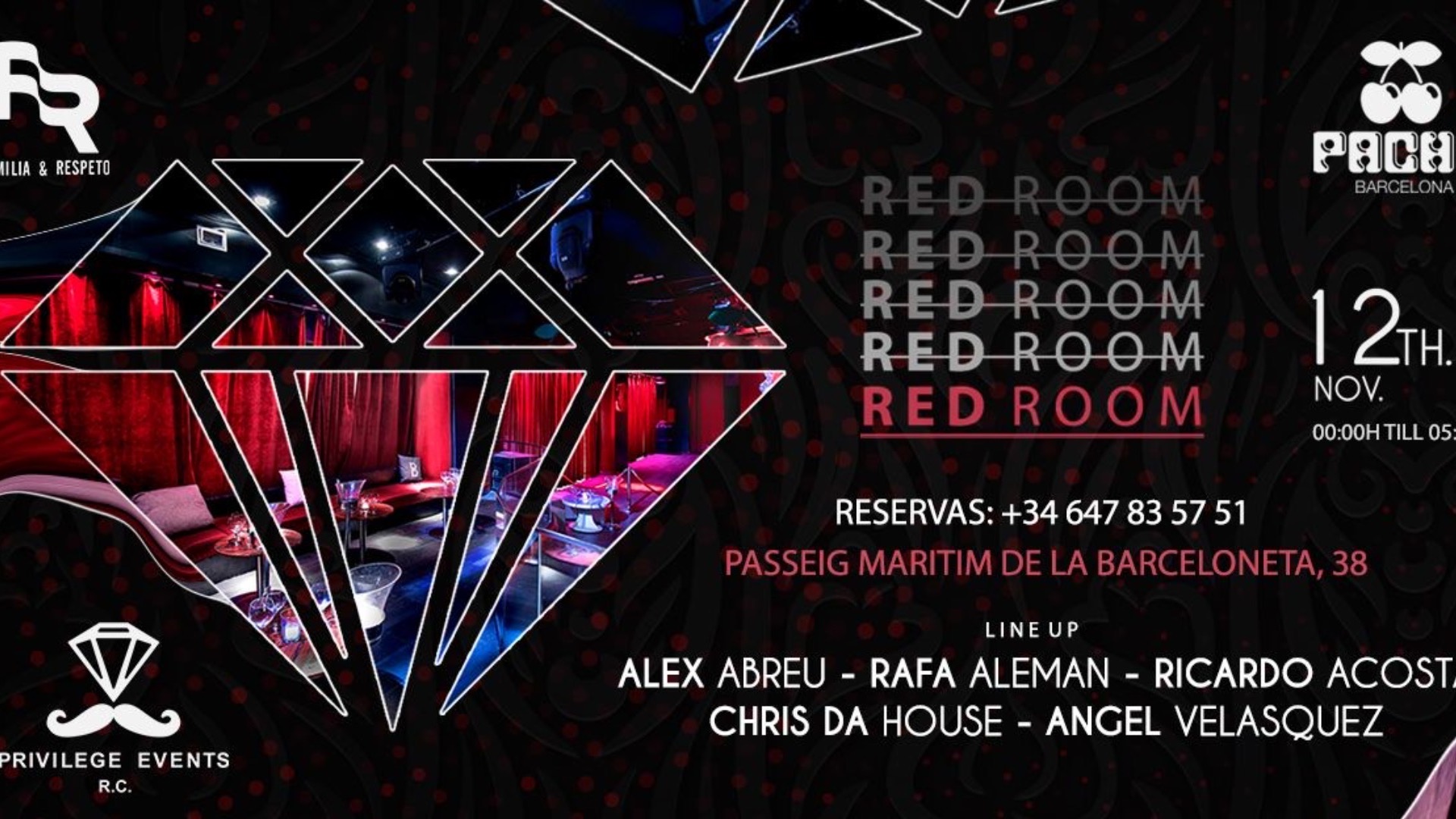 RED ROOM | Pacha Barcelona pres. Privilege Events image