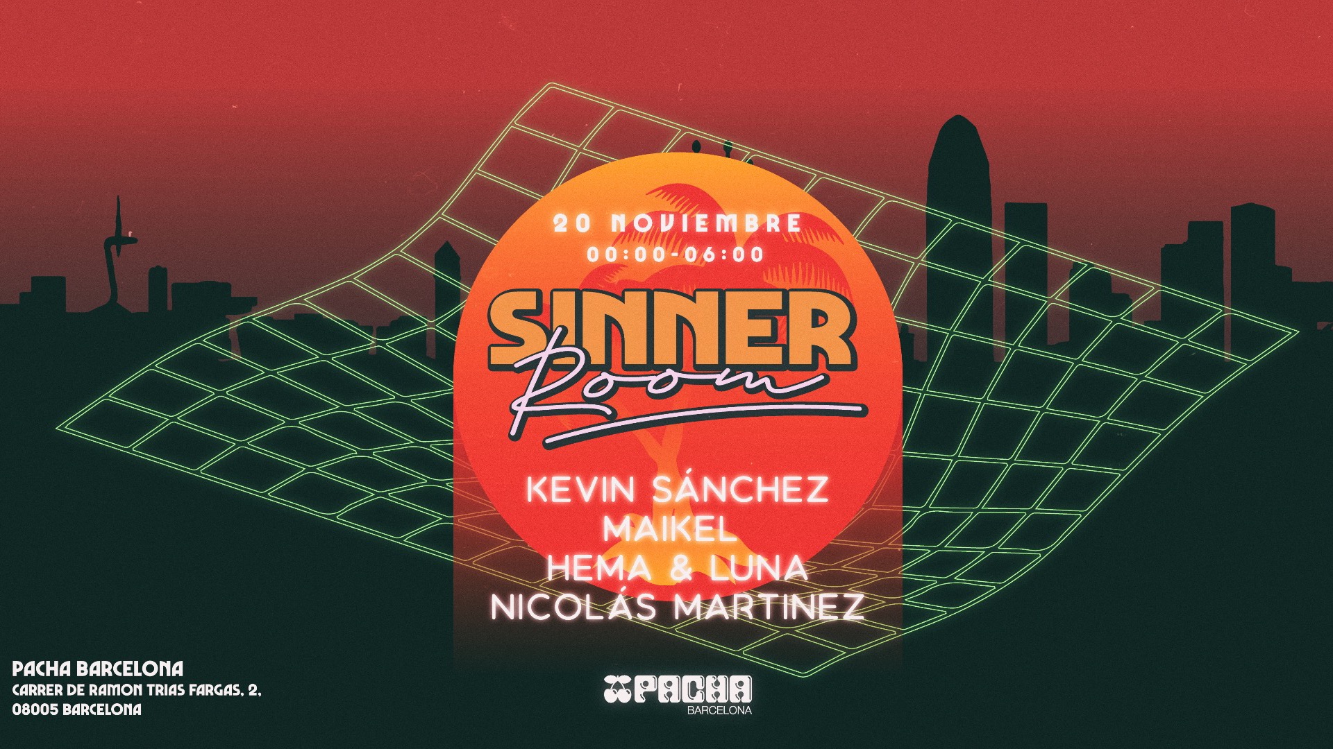 RED ROOM | SINNER ROOM at Pacha Barcelona image