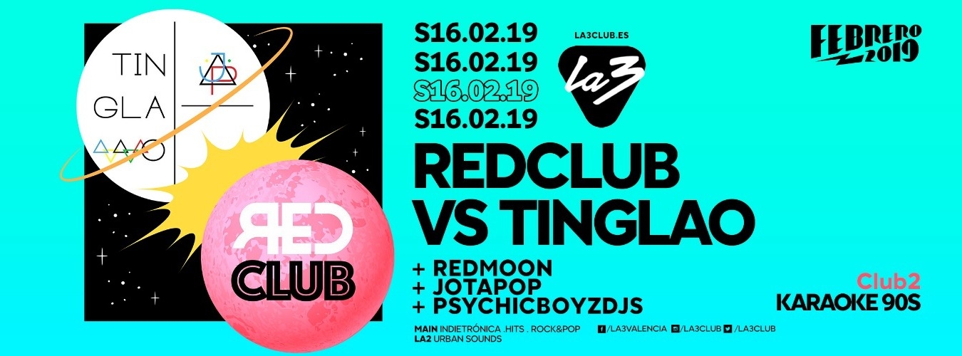 REDCLUB VS TINGLAO (MADRID). REDMOON + JOTAPOP + PSYCHIC BOYZ image