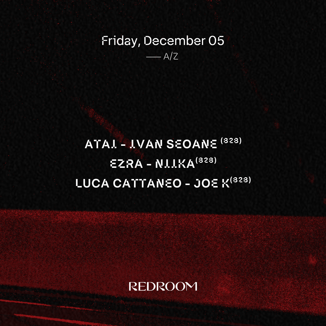 REDROOM A/Z - Friday December 05th image
