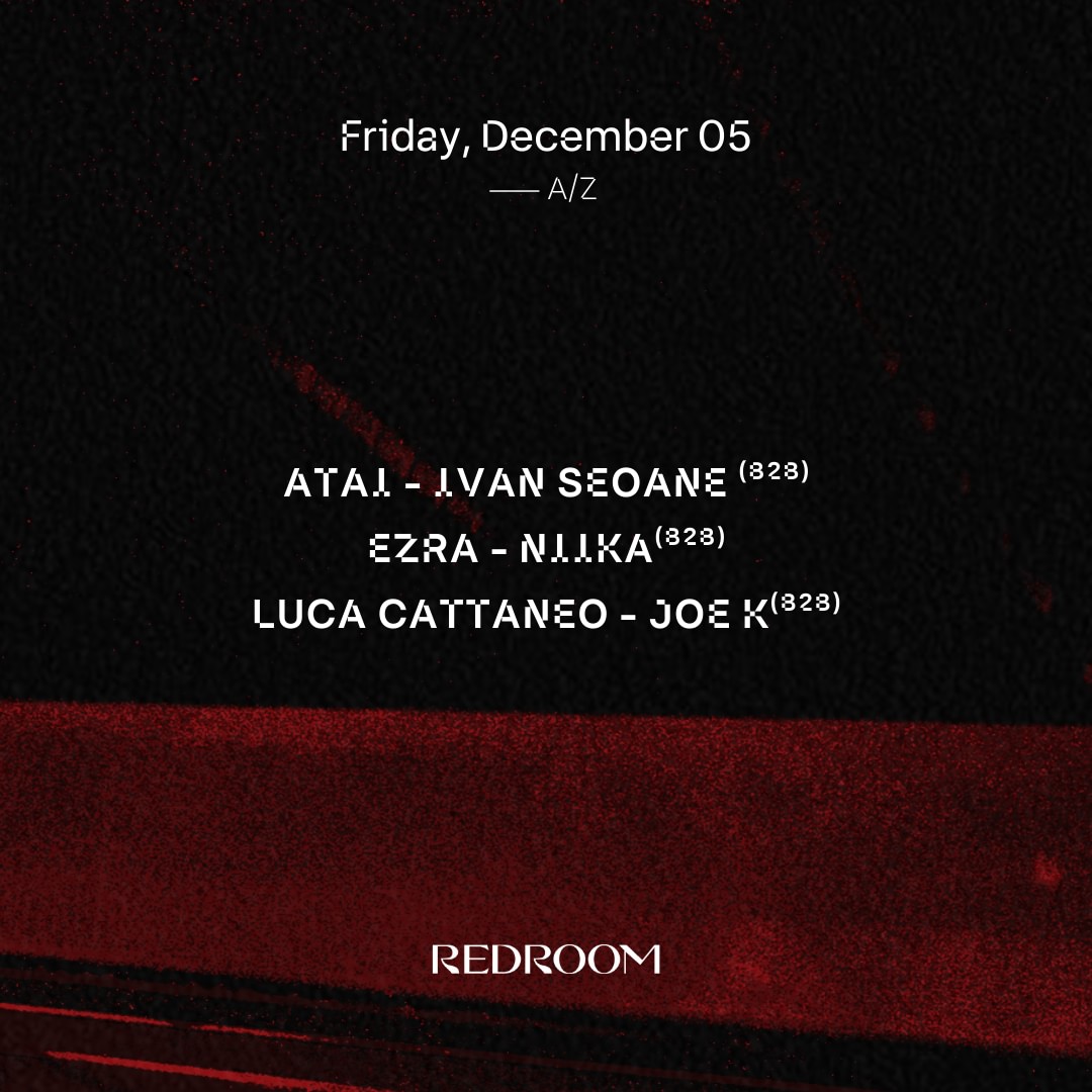 REDROOM A/Z - Friday December 05th